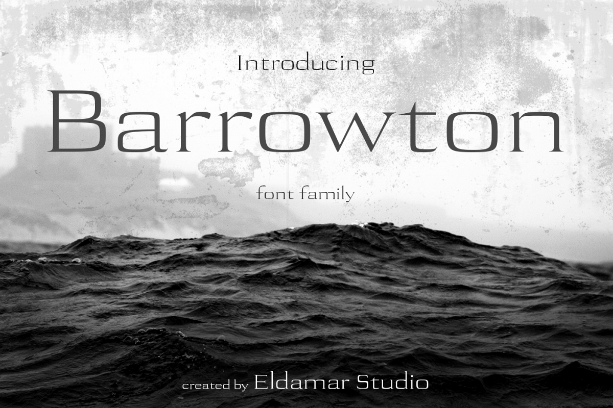 Barrowton Font example image 1
