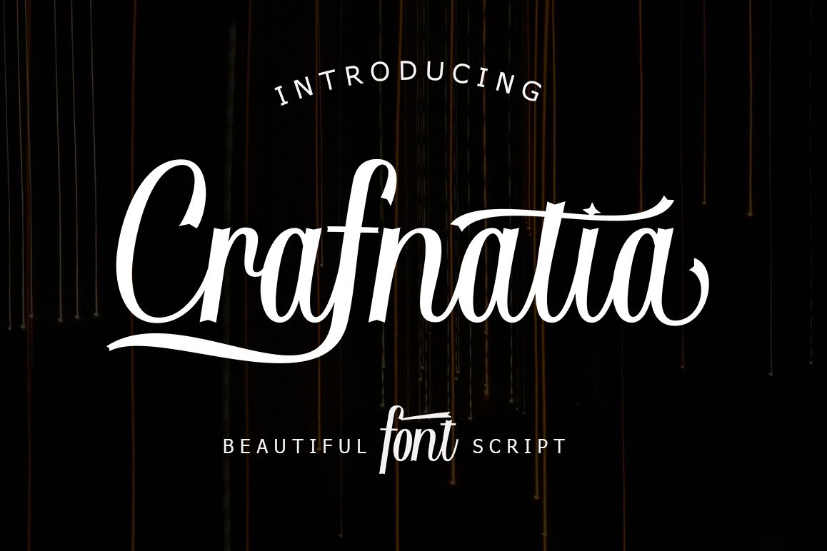 Crafnatia Script example image 1