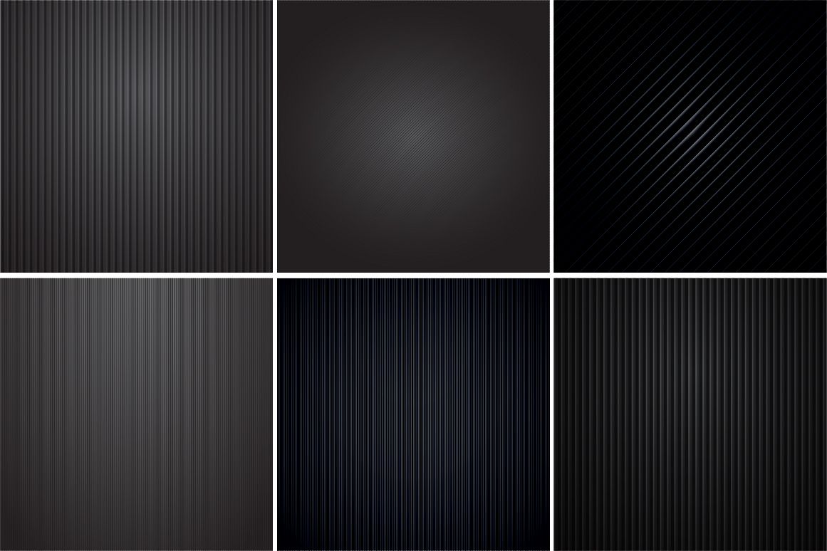 Colleciton of black striped textures example image 1