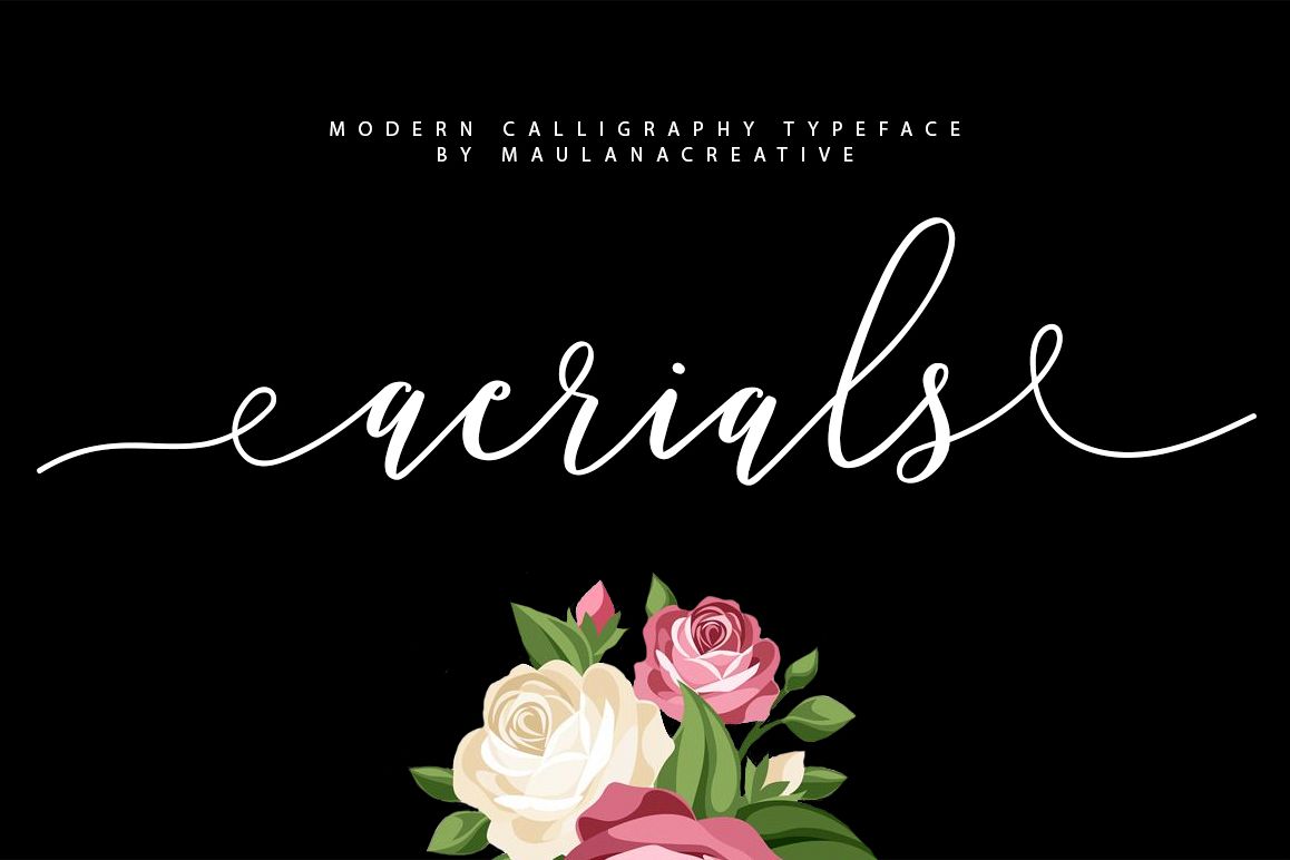 Aerials Typeface example image 1