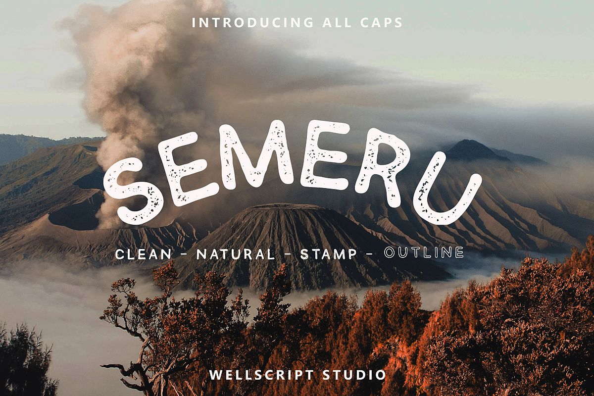 SEMERU - HANDWRITTEN SANS FONT example image 1