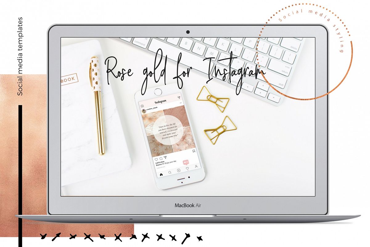 Instagram Rose gold part 1 example image