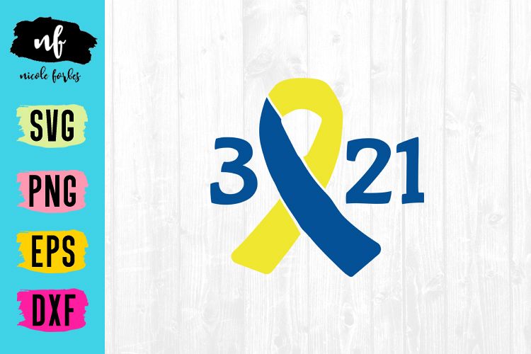 Down Syndrome Awareness Svg