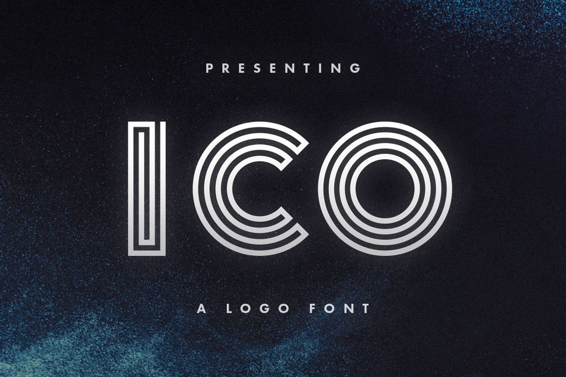 Ico - Logo Font example image 1