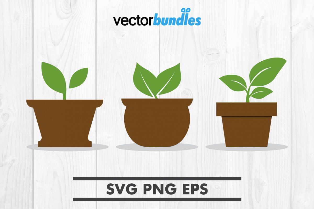Plant clip art svg example image 1