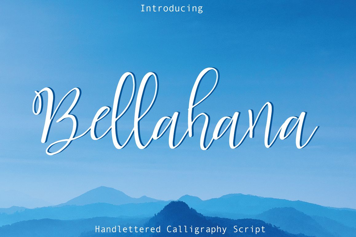 Bellahana Script example image 1