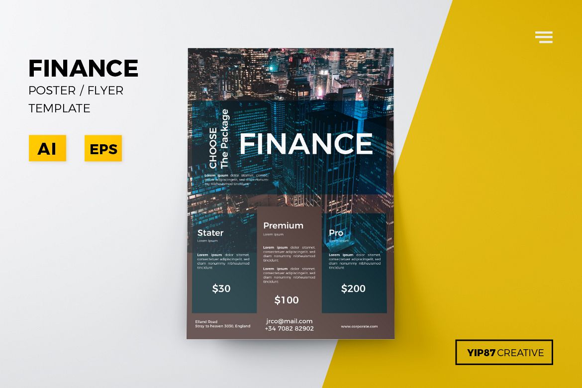 pricing flyer