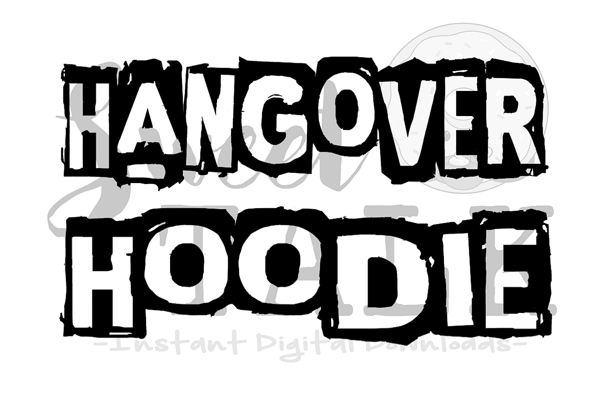 hangover hoodie