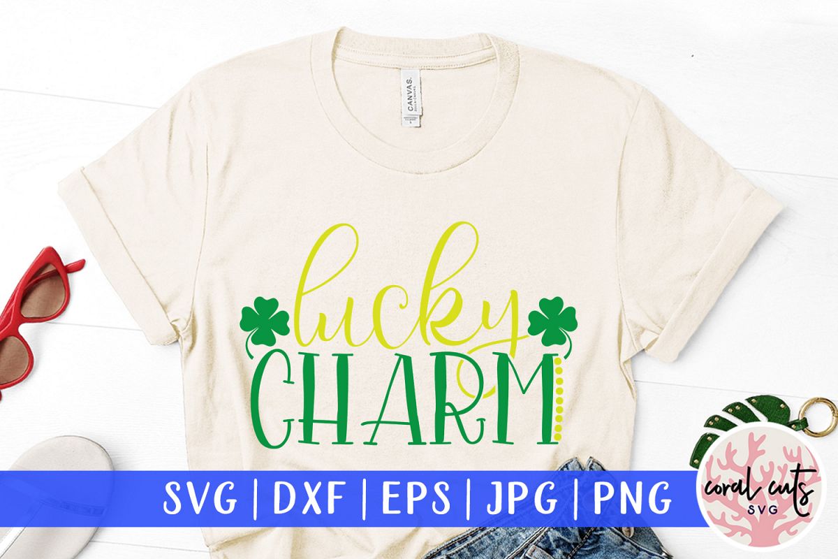 Lucky charm - St. Patrick's Day SVG EPS DXF PNG example image 1