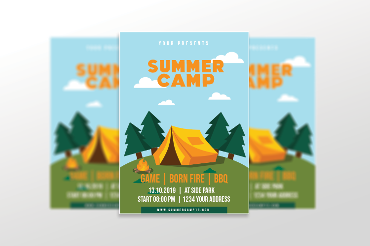 Summer Camp Flyer example image 1