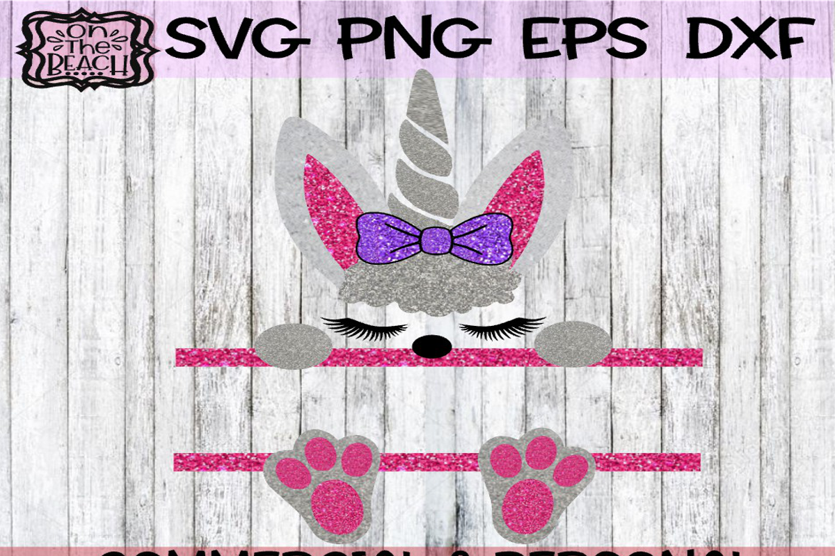 Download Easter Svg, Easter Bunny Svg, Easter Split Monogram Svg,