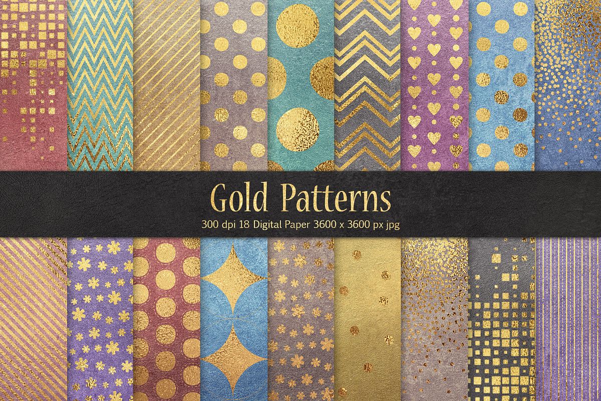 Gold Patterns example image 1