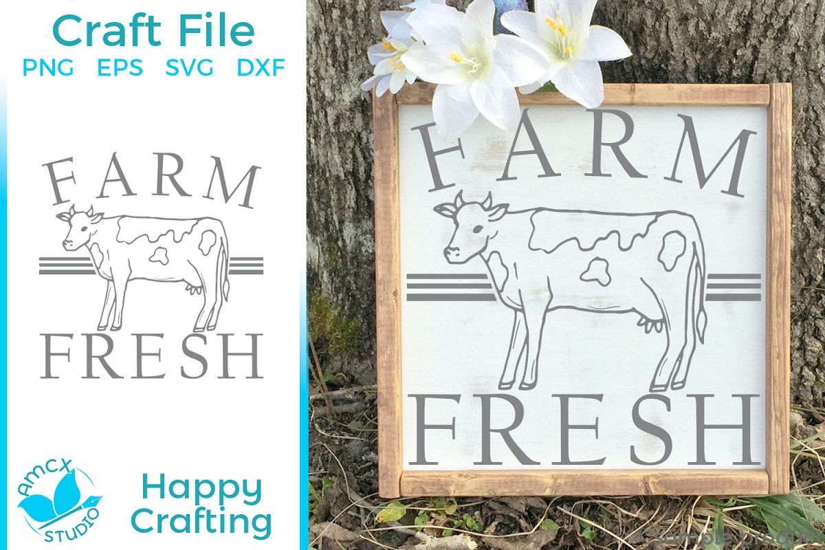 Farm Fresh - A Farm Kitchen SVG File example image 1