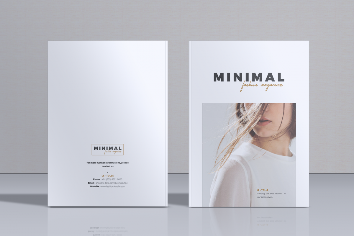 MINIMAL Lookbook Magazines Fashion example image 1