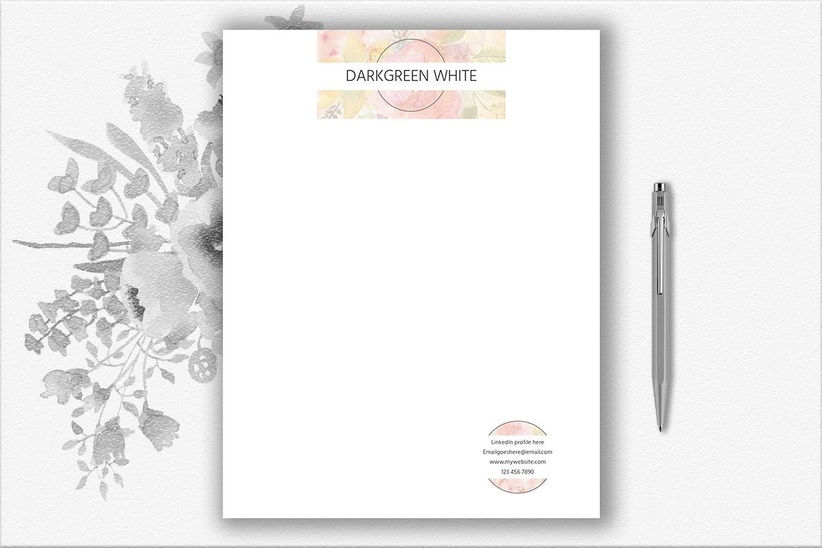Letterhead Design Template example image 1