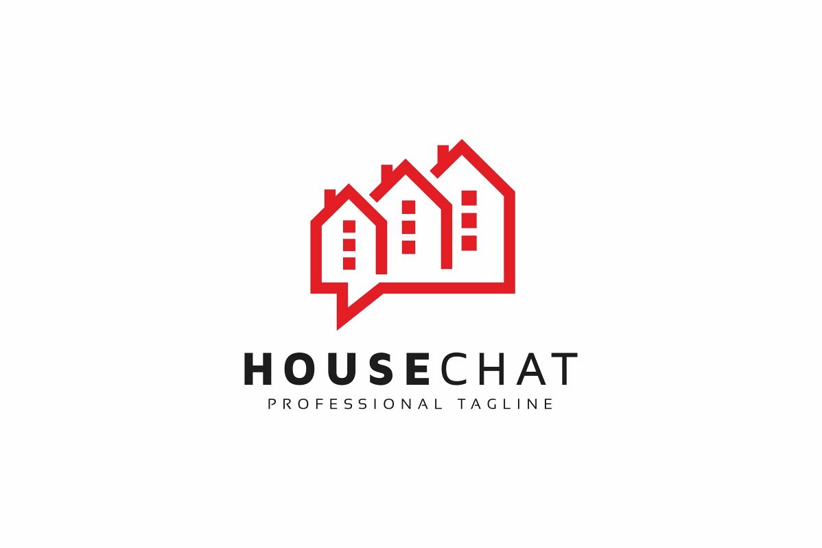 House Chat Logo example image 1