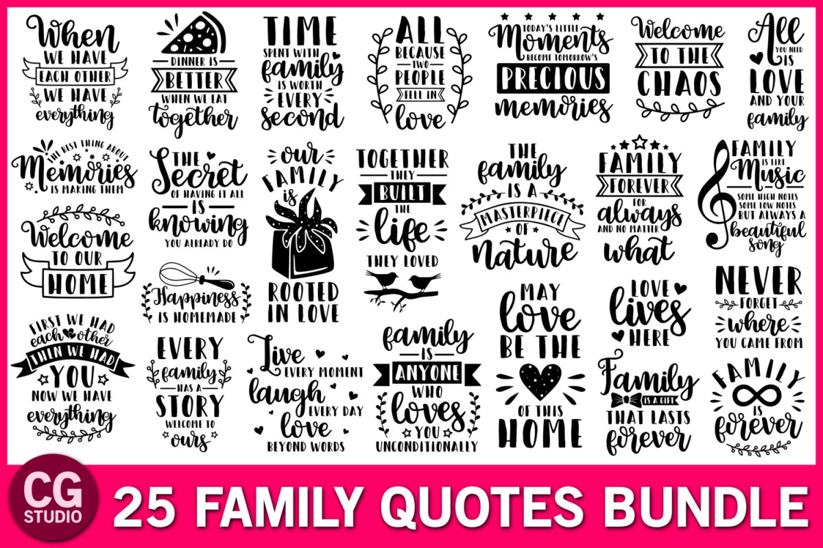 Download Family svg bundle, family quotes svg, home svg, love svg