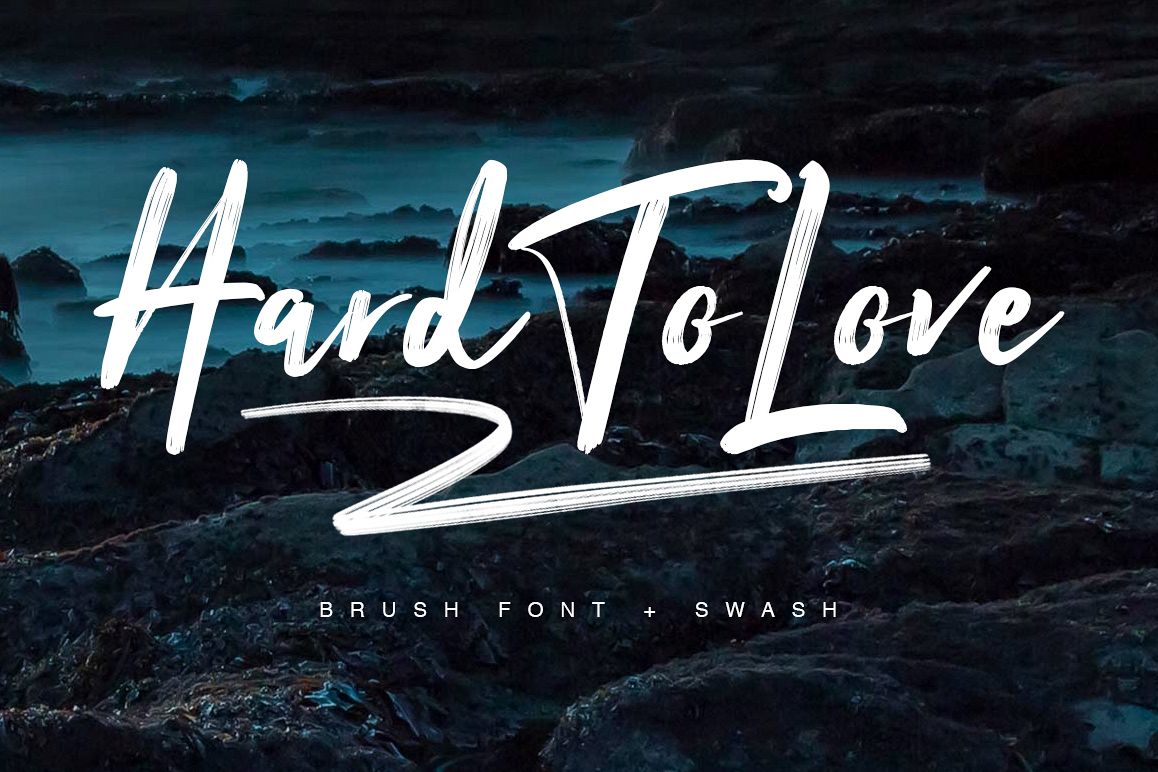 Hard To Love Typeface example image 1