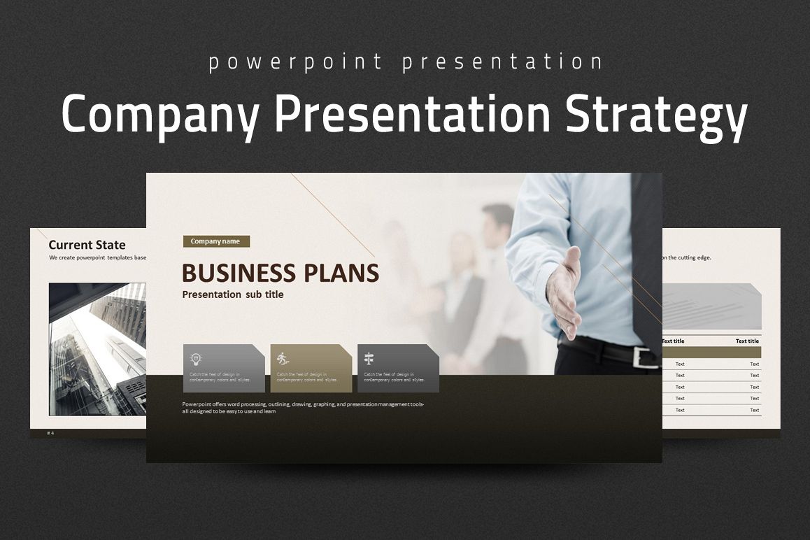 Company Presentation Strategy example image 1