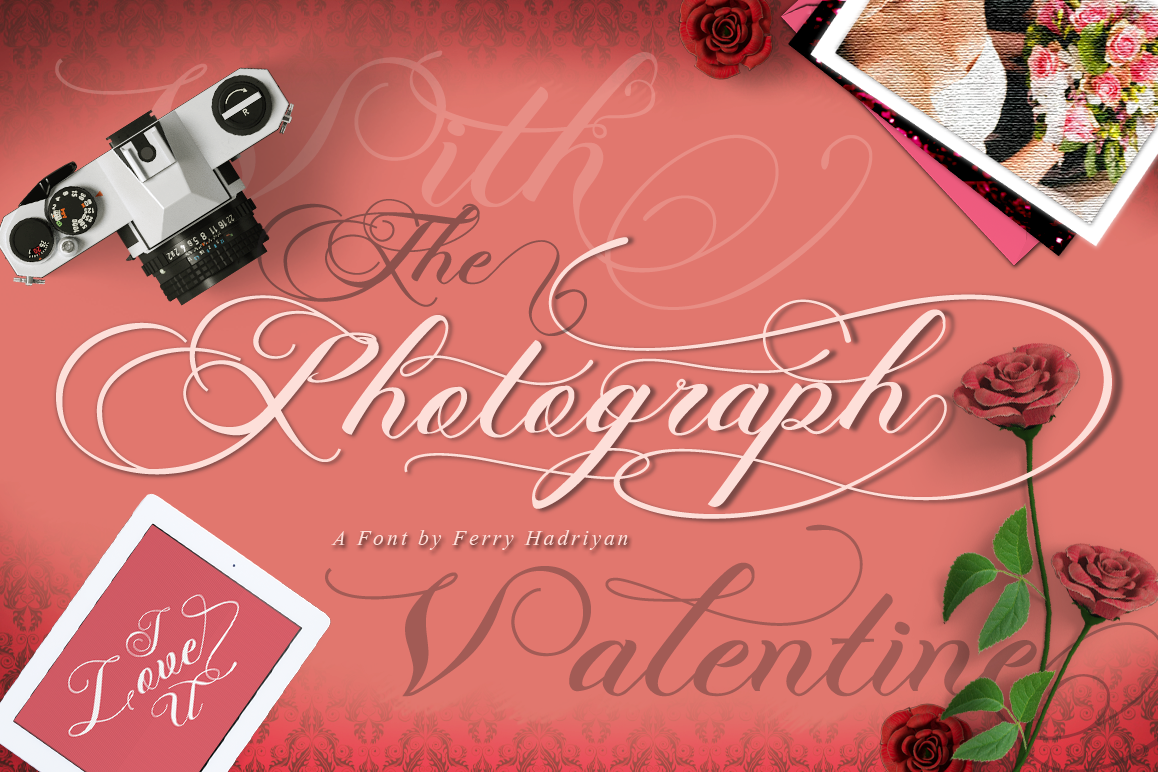 Photograph - Script Wedding Font example image 1
