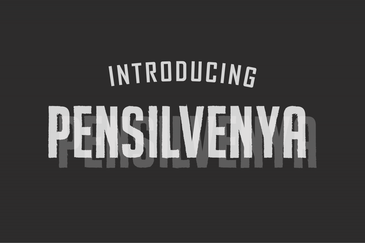 Pensilvenya |Dirty Sans example image 1