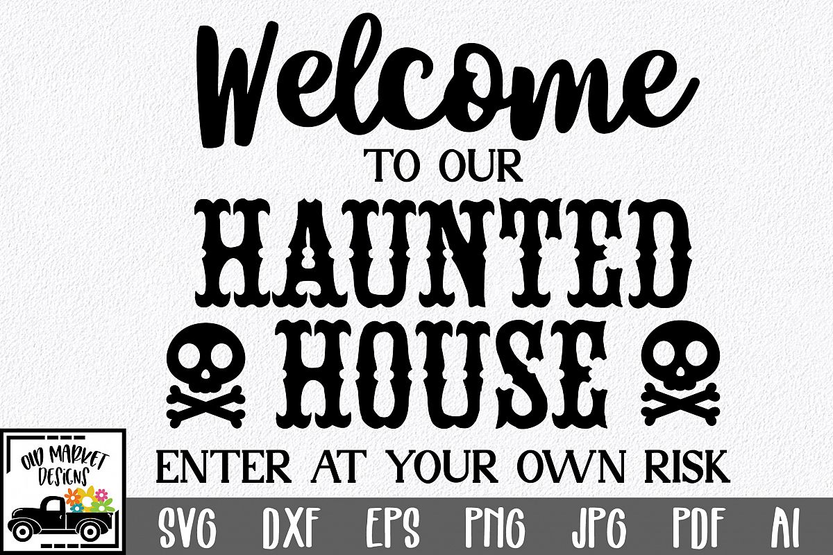Haunted House SVG Cutting Files