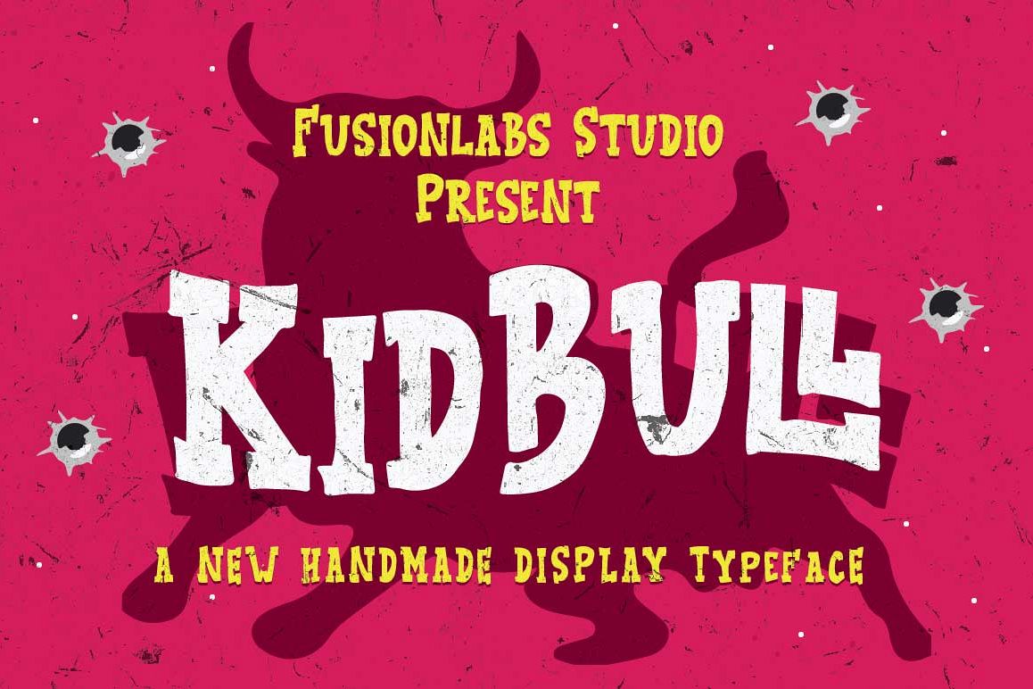 KidBull Typeface example image 1