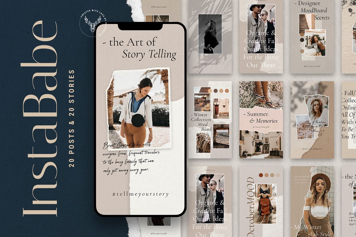 #InstaBabe Instagram Posts & Stories example image 1