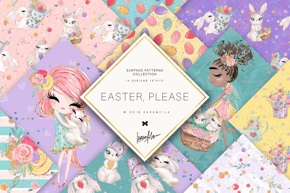 Easter Patterns example image 1