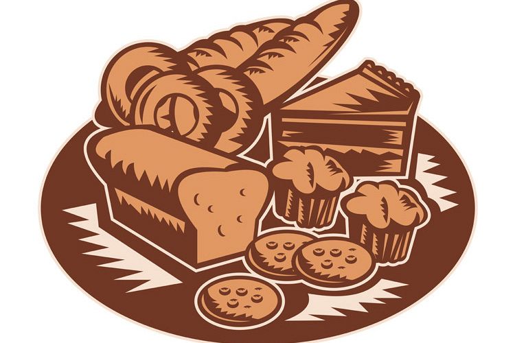 Pastry Bakery bread cookies muffin example image 1