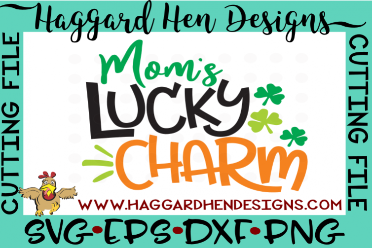 Mom's Lucky Charm SVG example image 1
