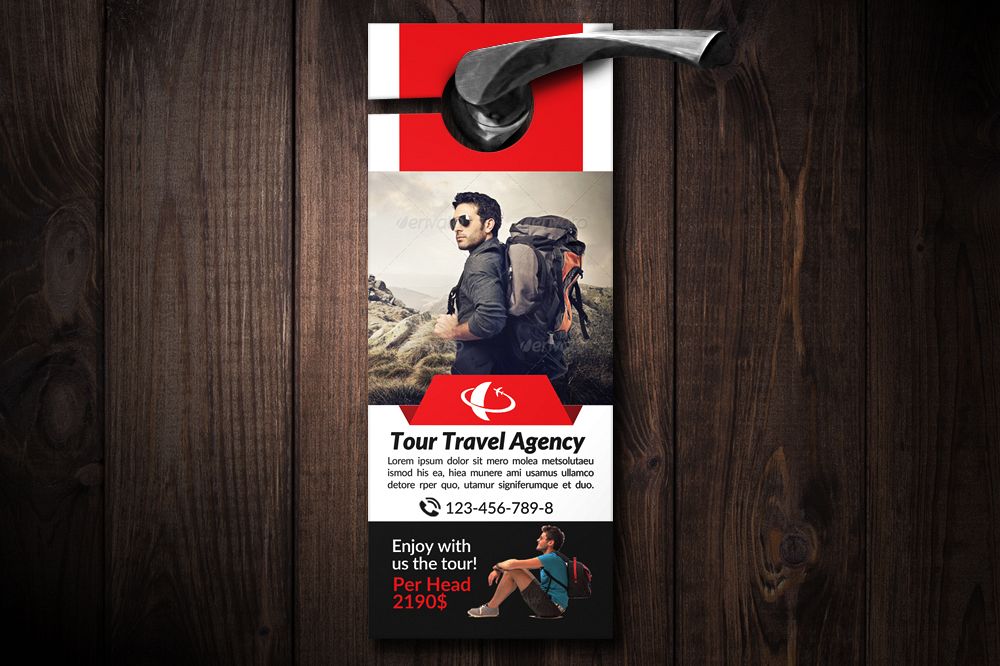 Holiday Tour Door Hangers example image 1