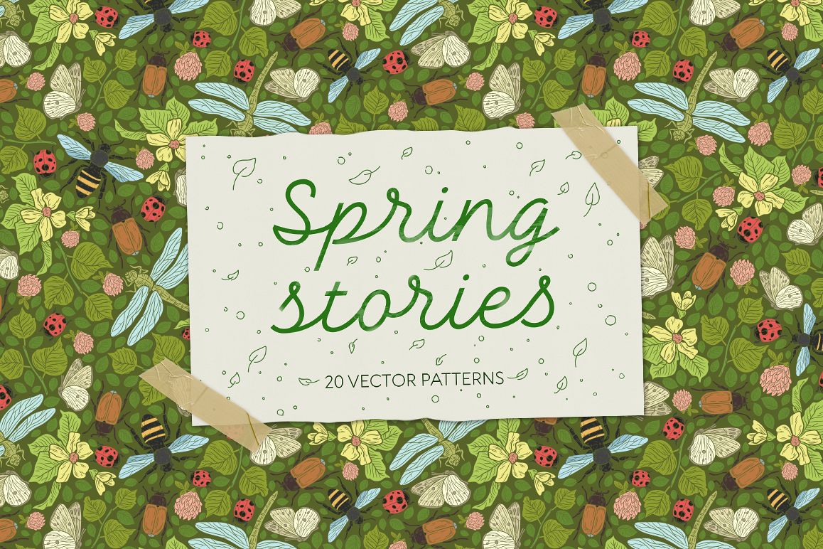 Spring Stories patterns example image 1