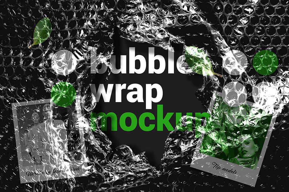 Bubble Wrap Mockup example image 1