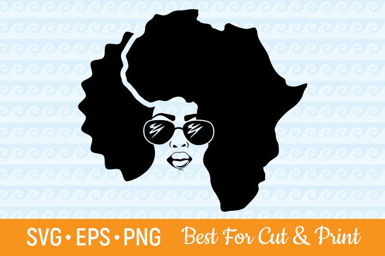 Download Afro SVG Afro Woman SVG Melanin SVG Black Queen SVG Lady ...