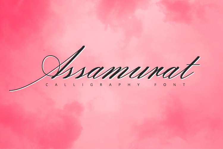Assamurat - Calligraphy Font example image 1