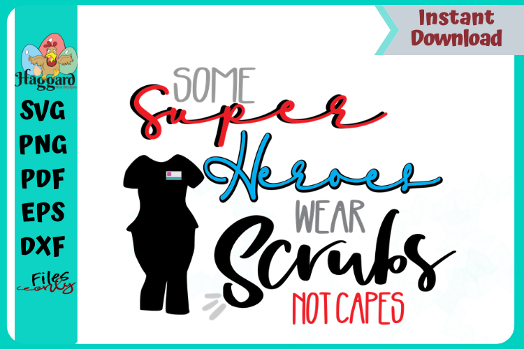 Super Heroes Wear Scrubs example image 1