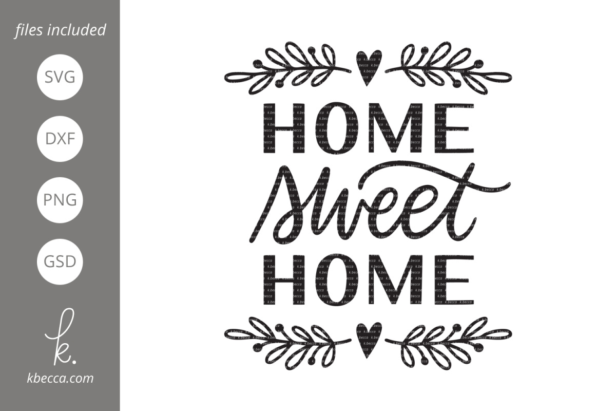 Home Sweet Home SVG (73726) | SVGs | Design Bundles