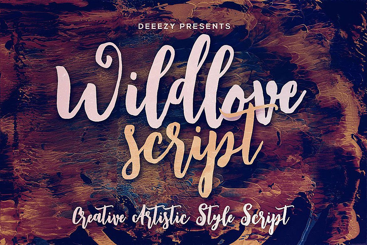 Wildlove Script Font example image 1