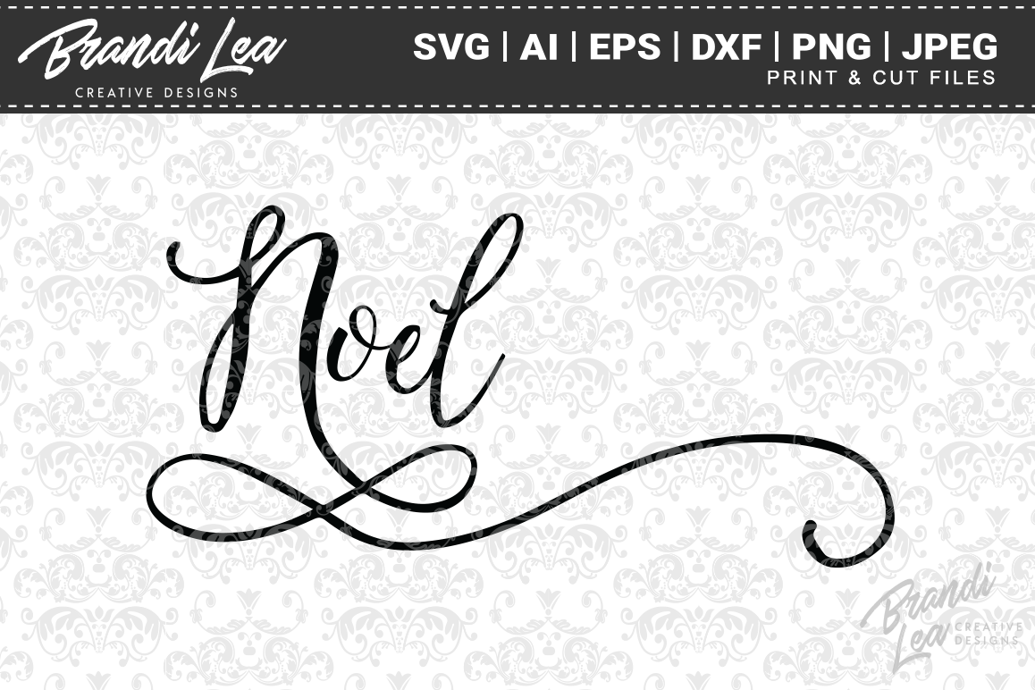 Noel Christmas SVG Cutting Files example image 1