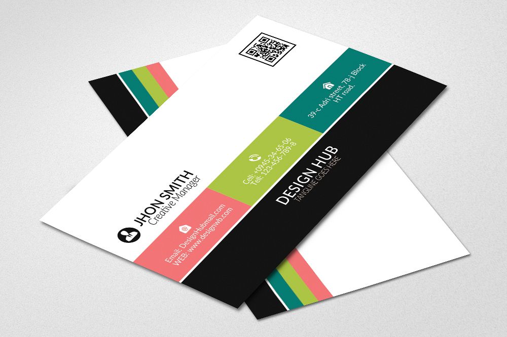 Colorfull Business Cards example image 1
