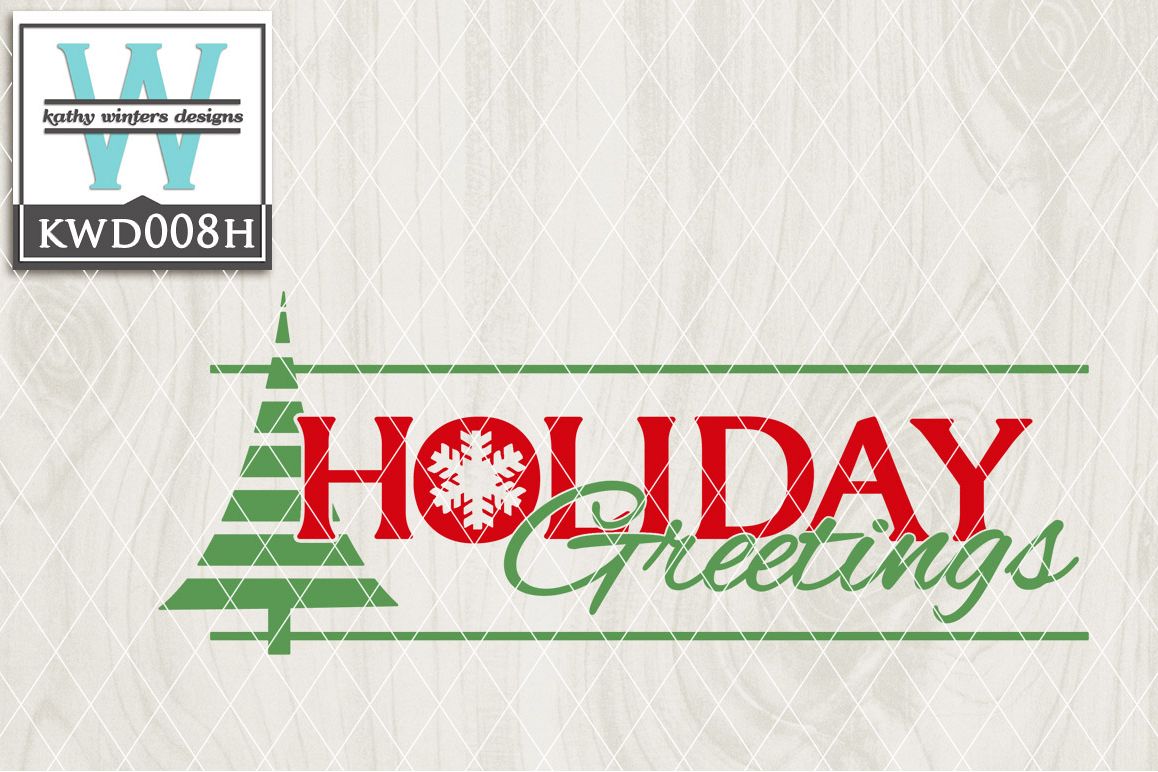 Christmas Cutting File KWD008H example image 1
