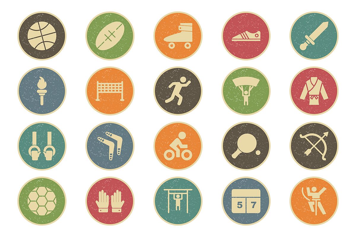 Set Of Sports And Game Icons example image 1
