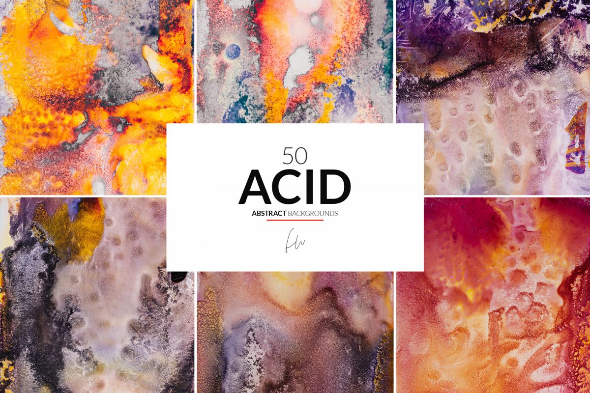 Acid - 50 Abstract Textures example image 1