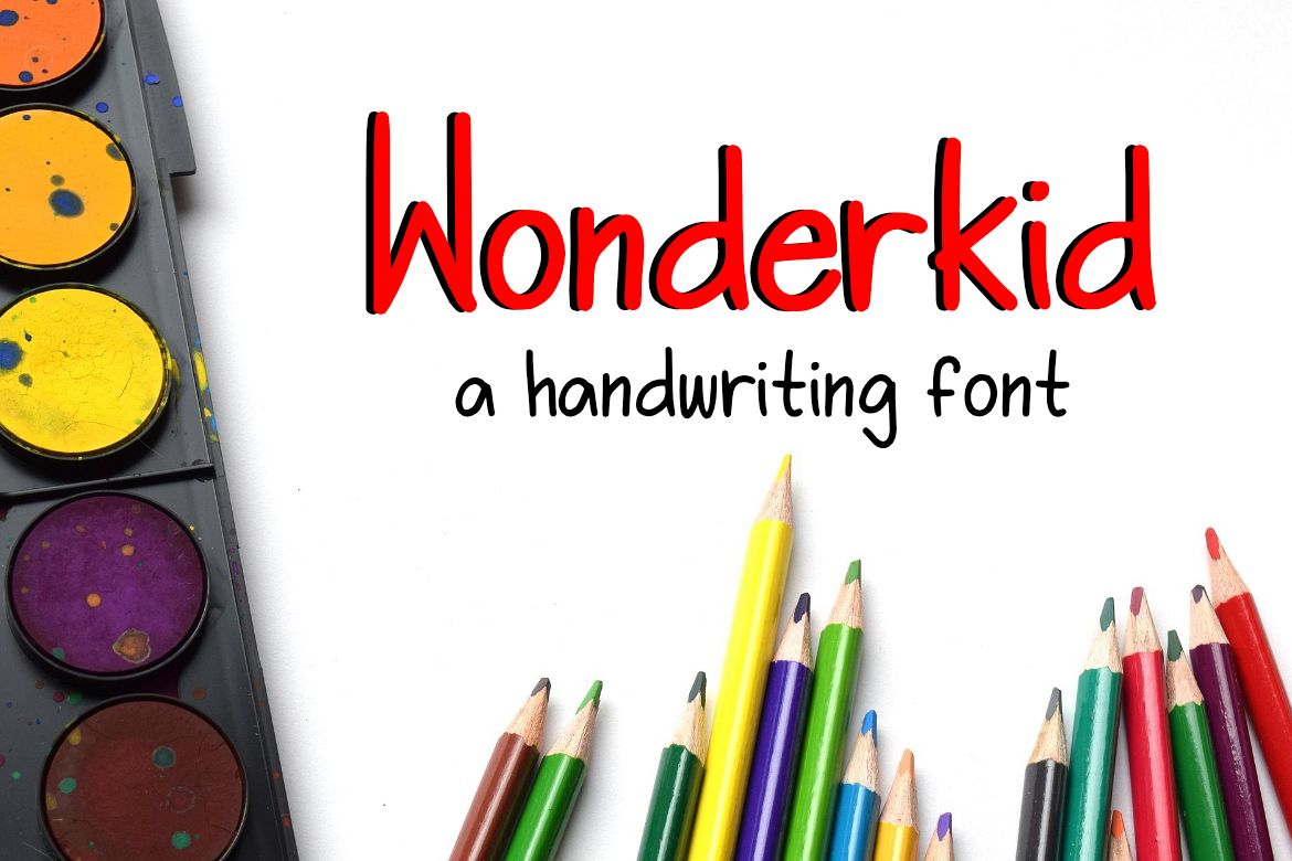 Wonderkid Font example image 1