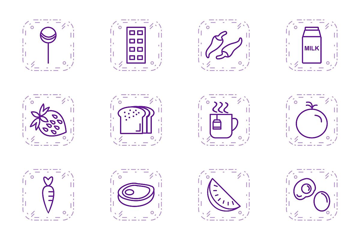 Set Of Food Icons example image 1