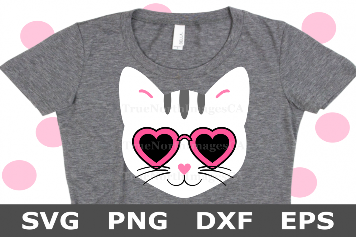 Cat Face - An Animal SVG Cut File example image 1