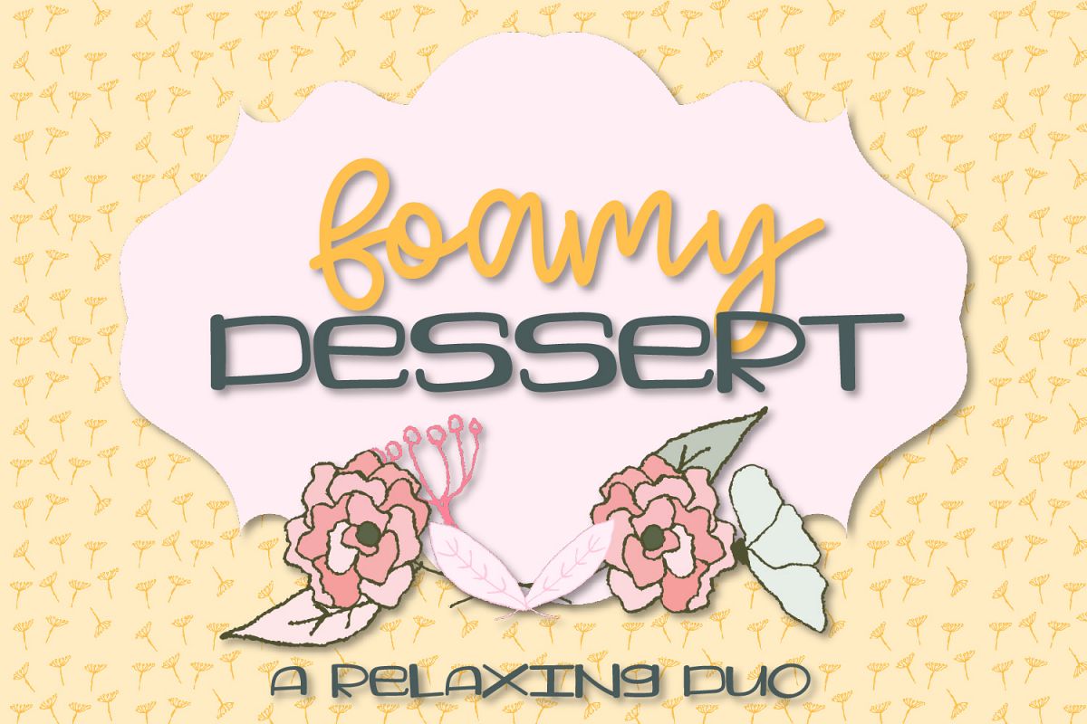 Foamy Dessert - A Southern Inspired Duo example image 1