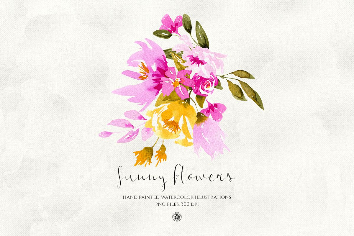 Sunny Flowers example image 1