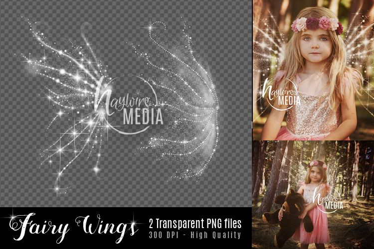 2 Transparent PNG Child Fairy Tale Butterfly Sparkle Wings example image 1